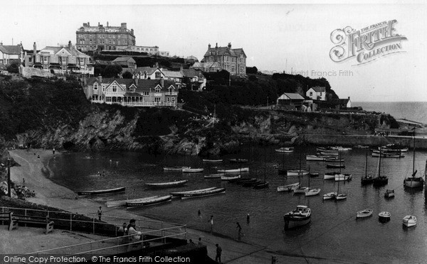 Photo of Newquay, The Harbour c.1960