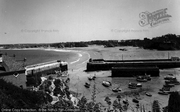 Photo of Newquay, The Harbour c.1960