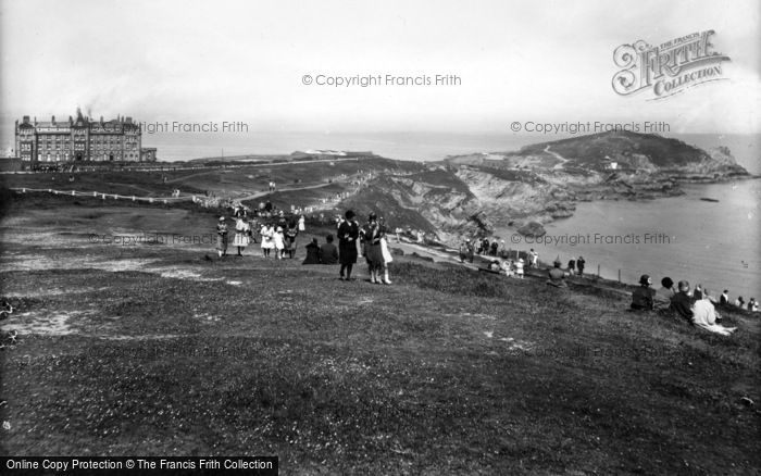 Photo of Newquay, The Headland 1930