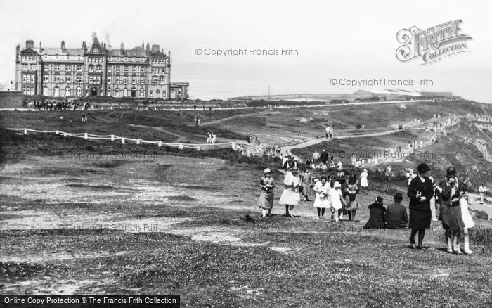 Photo of Newquay, The Headland, People 1930