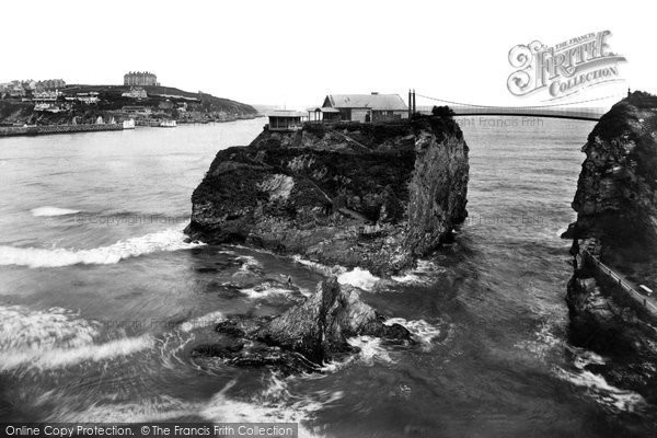 Photo of Newquay, The Island And Beacon 1912