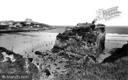 The Island And Towan Head c.1960, Newquay