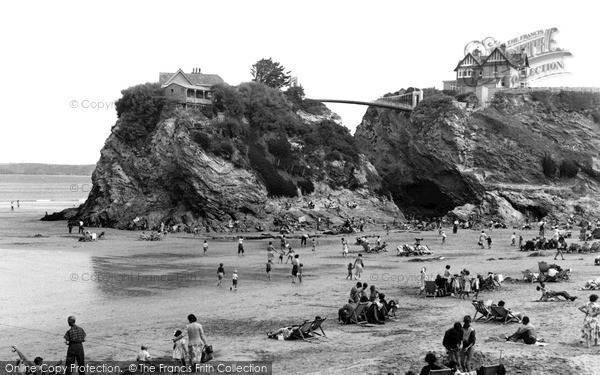 Photo of Newquay, The Island c.1960