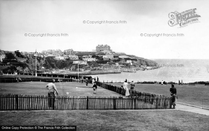 Photo of Newquay, the Putting Green c1960