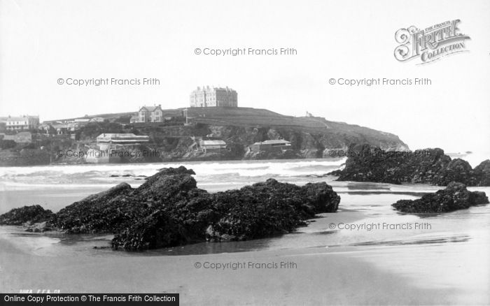 Photo of Newquay, The Sands 1892