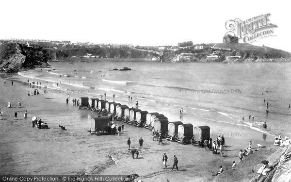 Photo of Newquay, The Sands 1901