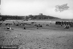 The Sands And Beacon c.1900, Newquay