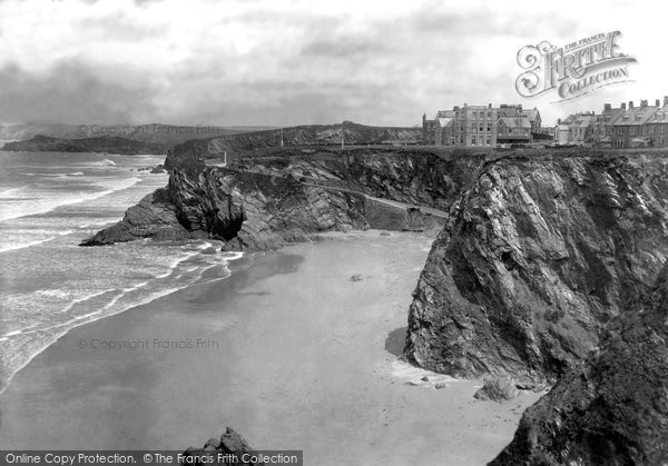 Photo of Newquay, Tolcarne Beach 1899