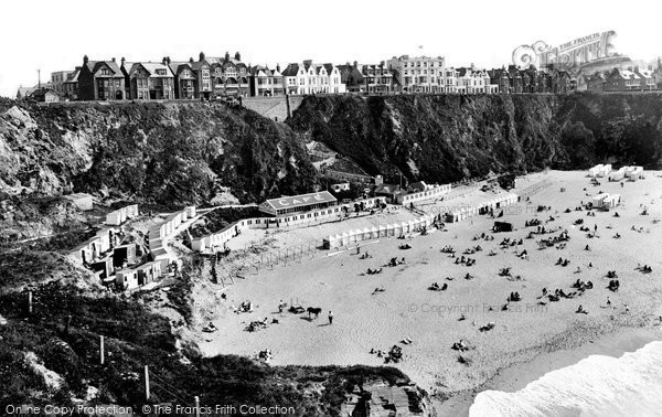 Photo of Newquay, Tolcarne Beach 1930