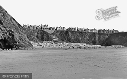 Tolcarne Beach And Narrowcliff 1925, Newquay