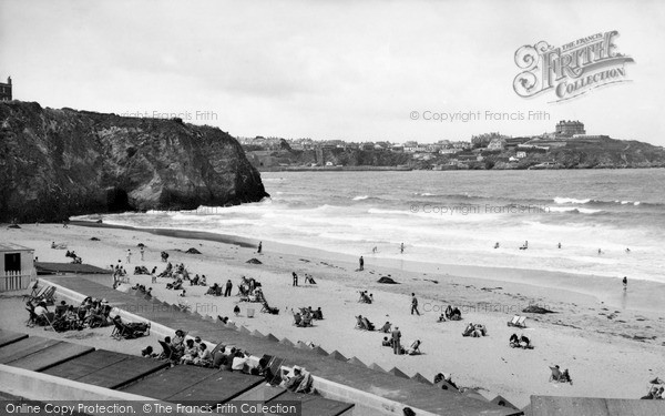 Photo of Newquay, Tolcarne Beach c.1960