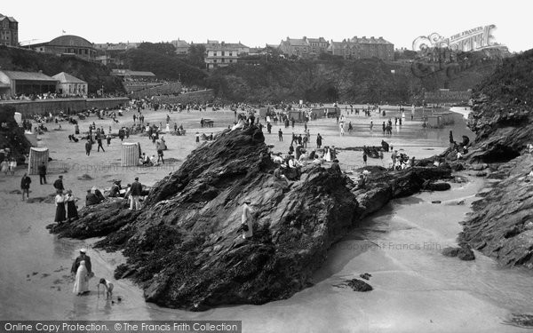 Photo of Newquay, Towan Beach 1912