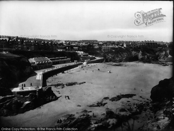 Photo of Newquay, Towan Beach 1930