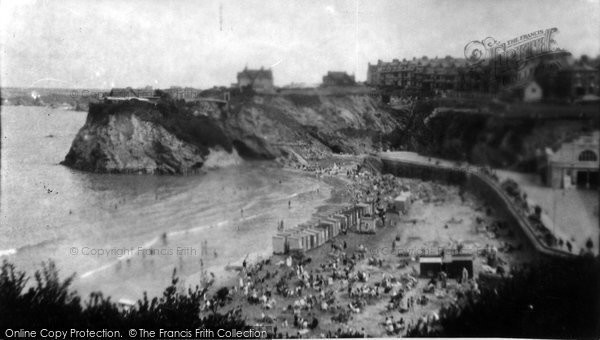 Photo of Newquay, Towan Beach 1933