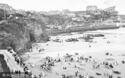 Towan Beach And Beacon 1912, Newquay