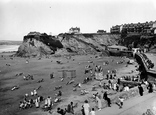 Towan Beach And Island 1925, Newquay