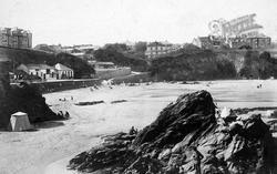 Towan Beach c.1900, Newquay