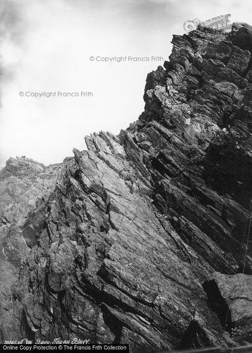 Photo of Newquay, Towan Bluff 1887