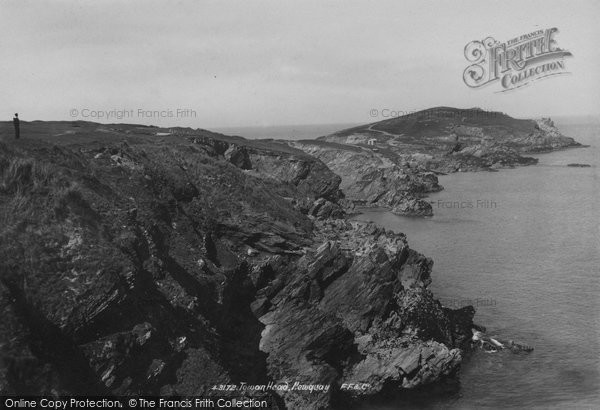 Photo of Newquay, Towan Head 1899