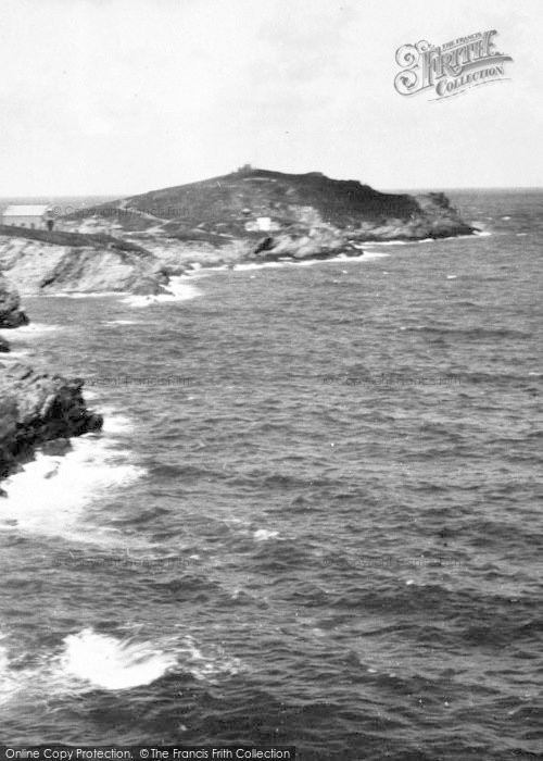 Photo of Newquay, Towan Head c.1935