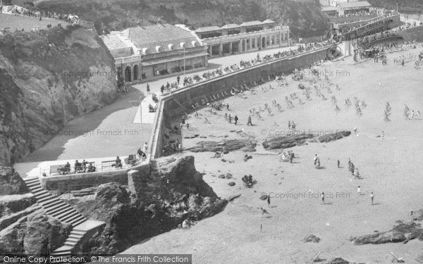 Photo of Newquay, Towan Promenade 1930
