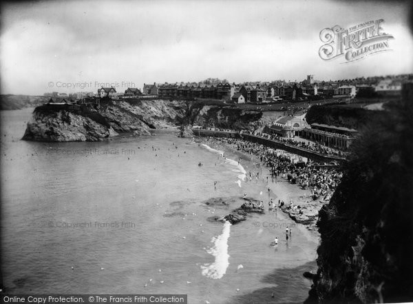 Photo of Newquay, Towan Sands 1930