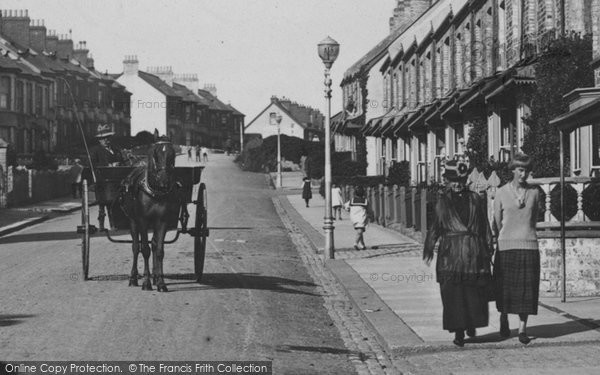 Photo of Newquay, Trap In Crantock Street 1918