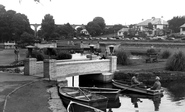 Trenance Boating Lake c.1960, Newquay