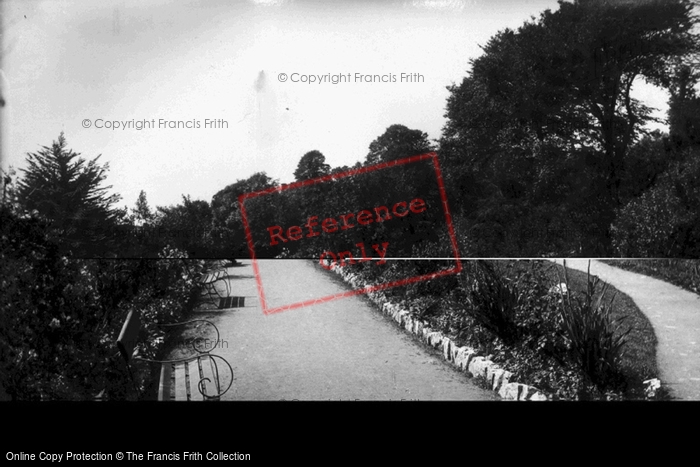 Photo of Newquay, Trenance Gardens 1922