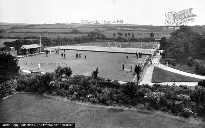 Photo of Newquay, Trenance Gardens 1928