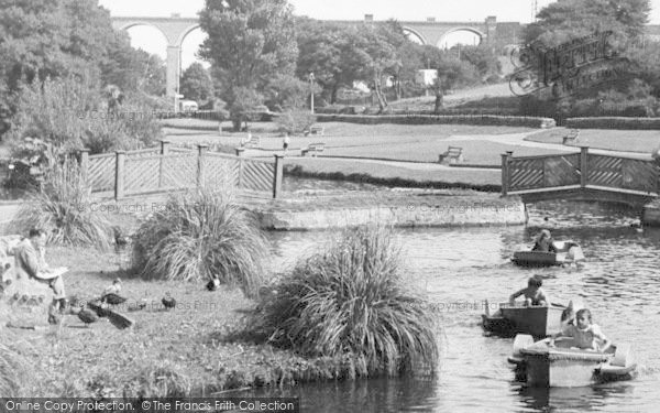 Photo of Newquay, Trenance Gardens And Boating Lake c.1960