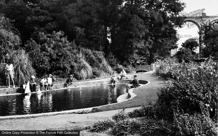 Photo of Newquay, Trenance Gardens And The Sailing Pond c.1960