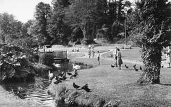 Trenance Gardens c.1960, Newquay