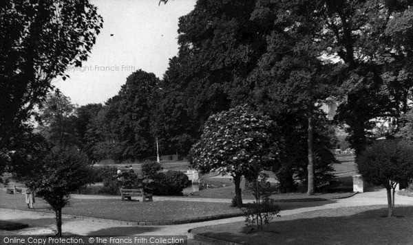 Photo of Newquay, Trenance Gardens c.1960