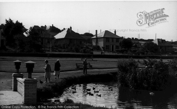 Photo of Newquay, Trenance Gardens c.1960