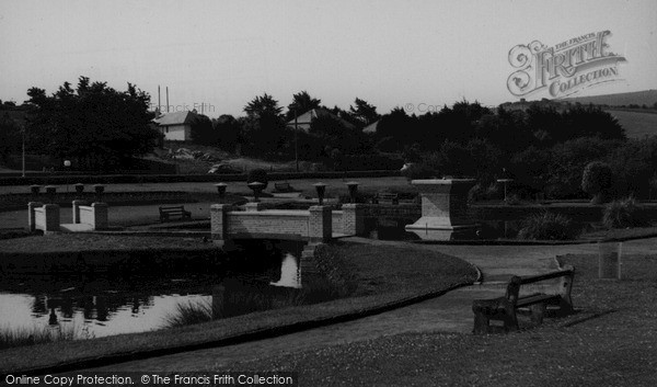 Photo of Newquay, Trenance Gardens c.1960