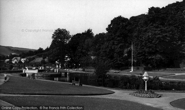 Photo of Newquay, Trenance Gardens c.1960