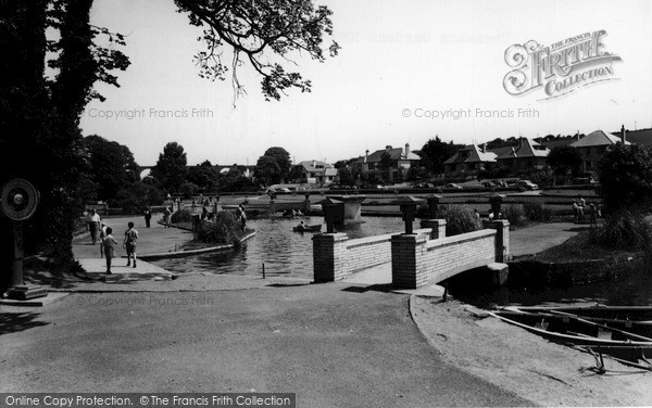 Photo of Newquay, Trenance Gardens c.1960
