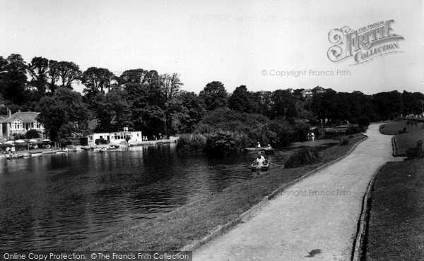 Photo of Newquay, Trenance Gardens c1960