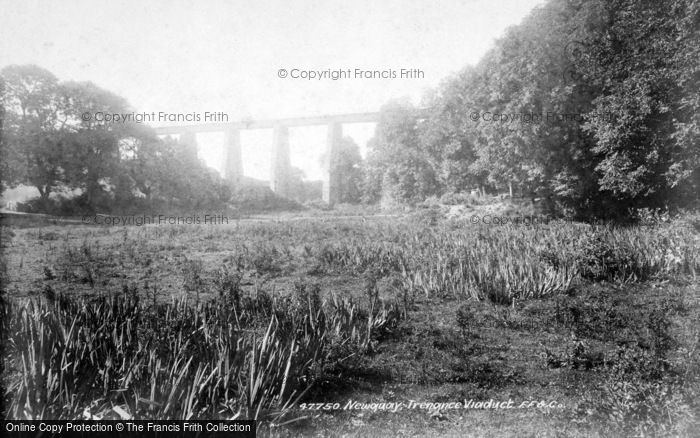 Photo of Newquay, Trenance Viaduct 1901