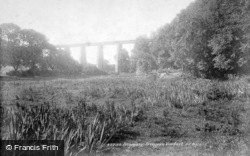 Trenance Viaduct 1901, Newquay