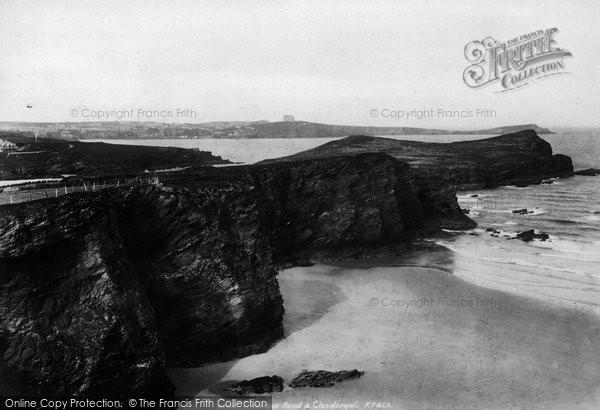 Photo of Newquay, Trevelgue Head And Glendorgal 1899
