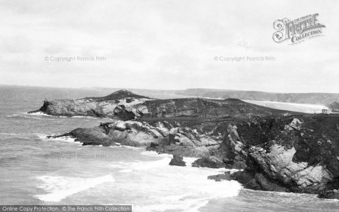 Photo of Newquay, Trevelgue Head c.1935