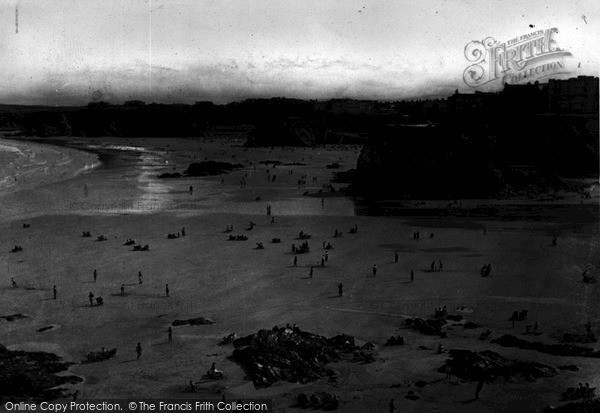 Photo of Newquay, View Of Beaches c.1960