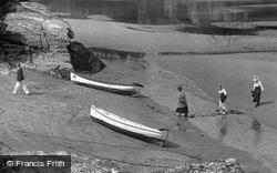 Walking At Low Tide 1925, Newquay