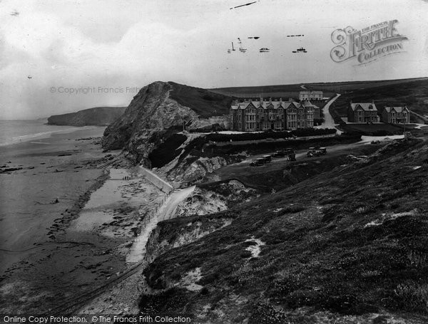 Photo of Newquay, Watergate Bay Hotel 1928