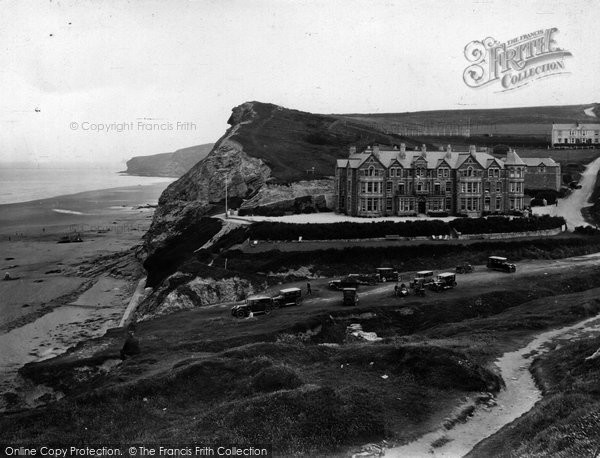 Photo of Newquay, Watergate Bay Hotel 1928