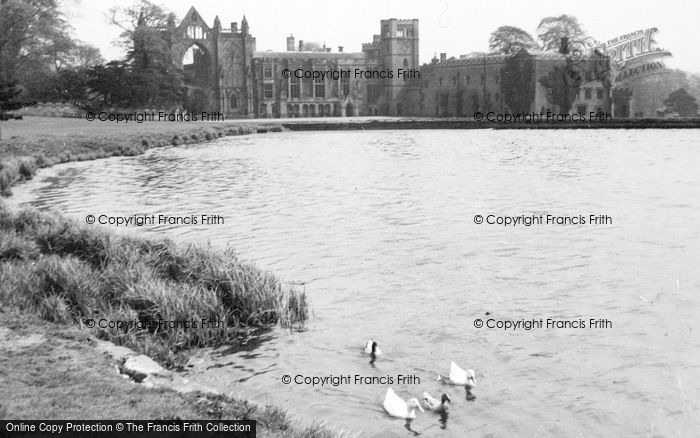 Photo of Newstead Abbey, c.1960