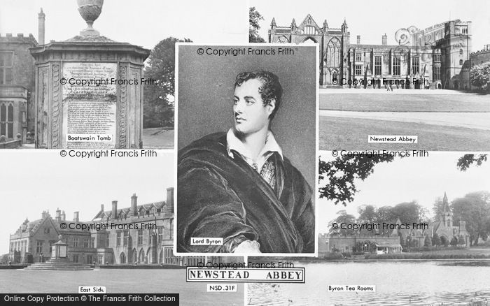 Photo of Newstead Abbey, Composite c.1955