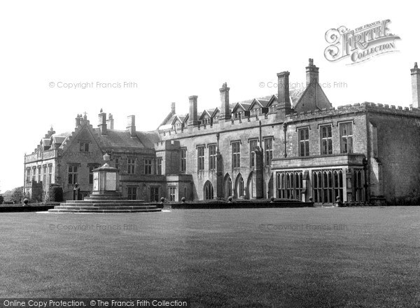 Photo of Newstead Abbey, East Side c.1955